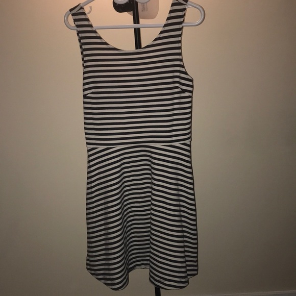 Striped A-Line Dress! - Picture 1 of 3